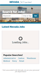 Mobile Screenshot of nevadajobdepartment.com